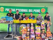 Piura: Incautan miles de productos pirotécnicos en el complejo de mercados