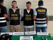 Sullana: Intervienen a sujetos por presunta tenencia de explosivos y droga