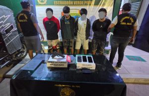 Piura: Intervienen a tres menores de edad y un adulto con un arma de fuego