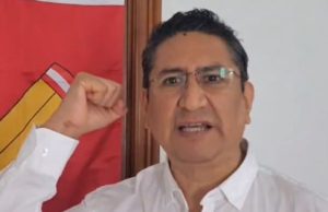 Cerrón anuncia que hará campaña política de manera virtual