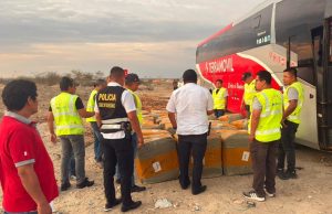 Piura: Incautan mercadería de contrabando que tenía como destino Lima