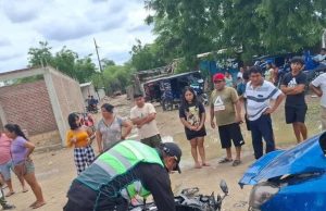 Piura: Accidente deja a un joven fallecido y conductor detenido