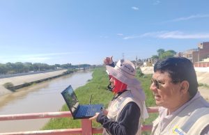 El Senamhi alerta por acumulación de maleza y sedimento en el río Piura
