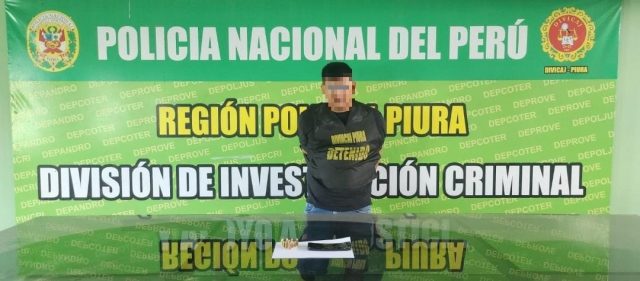 Fue detenido en Veintiséis de Octubre