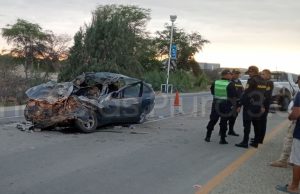 Piura: Accidente en la carretera a Paita deja dos víctimas mortales