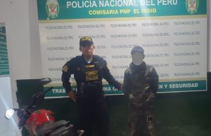 Piura: Intervienen a “Chuki” por robo de moto en Castilla