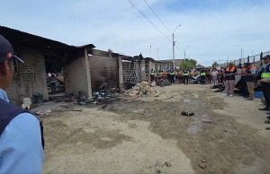Paita: trágico incendio deja dos niños fallecidos y a su padre grave