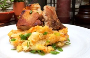 Gastronomía: majado de yuca sabor típico de la mesa norteña