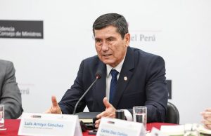 Premier Luis Arroyo señala disminución de extorsiones este 2026
