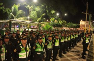 Despliegan más de 350 efectivos para reforzar seguridad en Piura