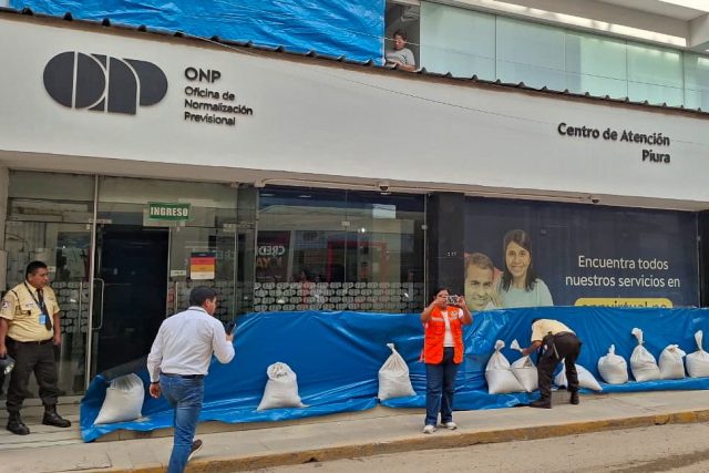 ONP realiza simulacro en Piura