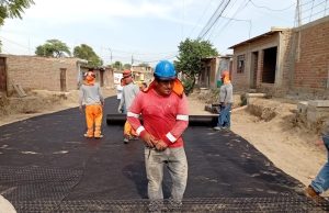 Piura: Pistas y veredas de El Indio toman forma con un avance del 55%