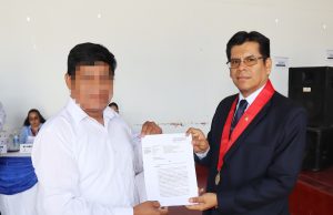 Piura: Impulsan la resocialización de los internos con la entrega de copia de sentencia