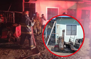 Piura: incendio consume mototaxi y deja vivienda afectada en Nueva Esperanza