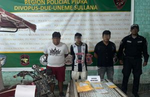 Capturan a tres sujetos por intento de robo agravado en Sullana