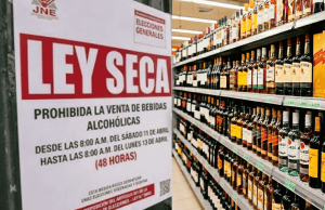 Ley seca inicia este sábado por elecciones generales 2026