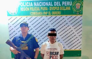 Detienen a sujeto con explosivos y droga en Sullana