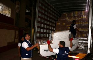 Piura: ODPE Castilla recibe material electoral para comicios de abril