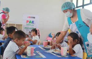 Piura: Verifican en El Indio las condiciones del Programa de Alimentación Escolar