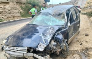 Tres heridos tras volcadura de vehículo en la carretera Sullana–Paita