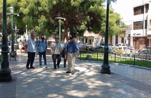 Piura: Vecinos rechazan obra en plaza por riesgos estructurales
