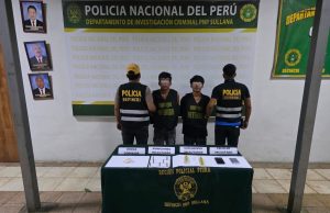 Sullana: Operativo deja dos detenidos con explosivos y droga