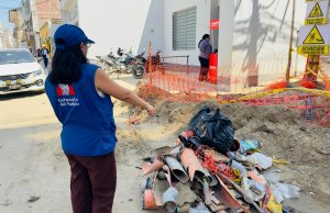 Piura: Defensoría cuestiona falta de seguridad en obras del centro histórico