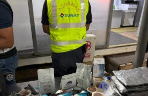 Sunat incauta más de 14 kilos de cocaína ocultos en bus en Tumbes