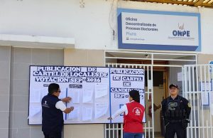 ODPE Piura publica locales y candidatos para segunda vuelta