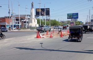 Piura: Conductores advierten de accidentes por huecos dejados en el óvalo Cáceres