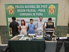 Piura: Detienen a tres sospechosos con droga y explosivos