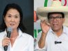 Keiko Fujimori mantiene ventaja de 40 mil votos sobre Roberto Sánchez