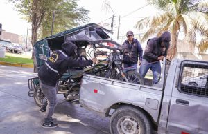 Piura: Municipio retiene 22 vehículos por operar fuera de la ley