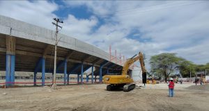 Retoman los trabajos de reconstrucción del estadio Miguel Grau