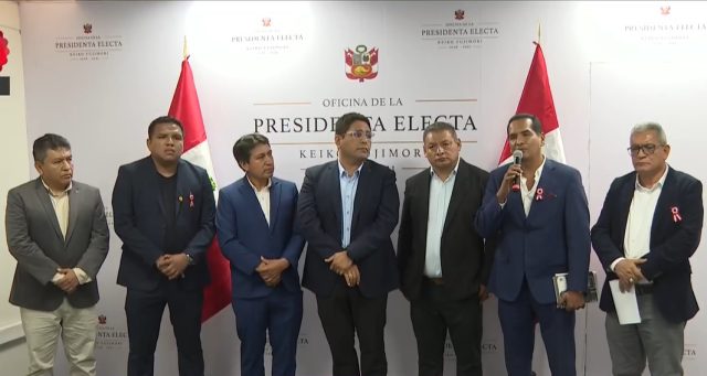 Alcaldes se reúnen con Keiko Fujimori