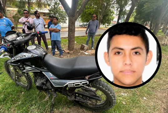 Piura: joven de 24 años muere tras despistarse en motocicleta e impactar contra un árbol