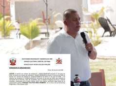 JEE observa a postulación de Pedro Alama y rechaza lista de consejeros de Perú Primero