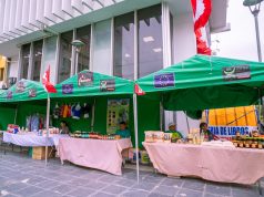 Pequeños emprendedores exhiben productos en Feria Agroecológica