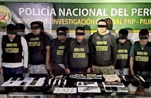 Nueve presuntos integrantes de “Los Nazis de Sullana” irán a prisión preventiva
