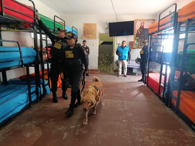 Operativo en el centro juvenil Miguel Grau