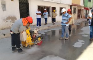 Piura: Municipio dispone reparar fuga de agua en red de Pachitea