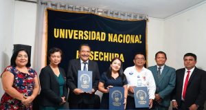 Universidad Nacional de Sechura presenta su escudo institucional en su segundo aniversario