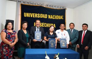Universidad Nacional de Sechura presenta su escudo institucional en su segundo aniversario