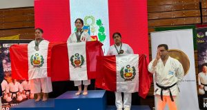 Karatecas piuranos ganan 27 medallas en torneo internacional Lima